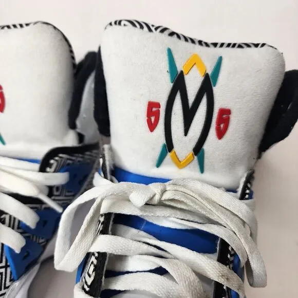 Adidas Dikembe Mutombo Shoes Mens 10.5 Retro Basketball Sneakers 2013 G99903 - Picture 11 of 15